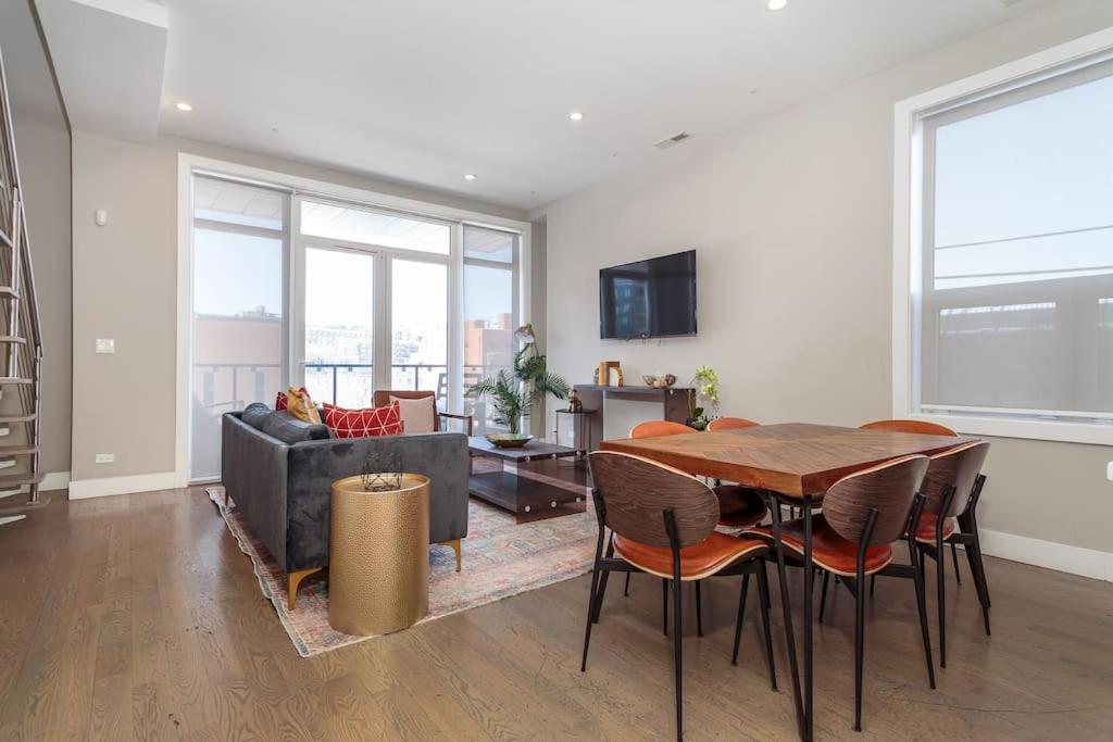 Breathtaking Downtown Penthouse A - Sleeps 11 Villa Chicago Eksteriør bilde